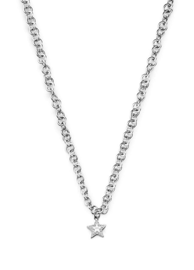 Liu Jo Módní ocelový náhrdelník s hvězdou Essential LJ2193