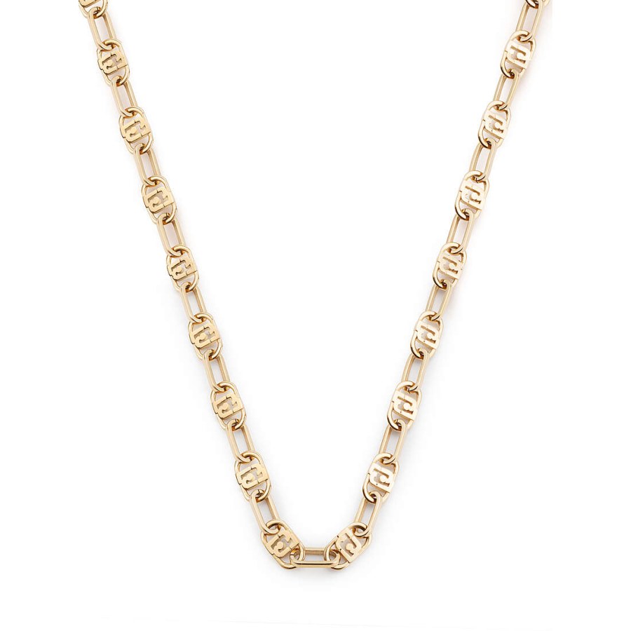 Liu Jo Stylový pozlacený náhrdelník s logy Fashion LJ2054 - Náhrdelníky