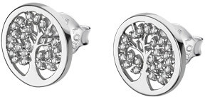 Lotus Silver Designové náušnice ze stříbra Strom života LP1892-4/1 - Náušnice Pecky