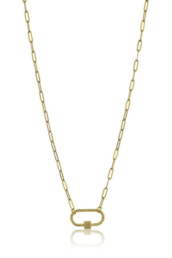 Marc Malone Originální pozlacený náhrdelník Hailey Gold Necklace MCN23016G - Náhrdelníky