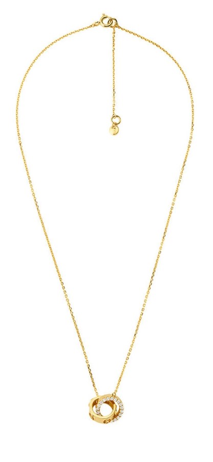 Michael Kors Nadčasový pozlacený náhrdelník Premium MKC1554AN710 - Náhrdelníky