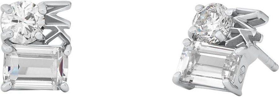 Michael Kors Originální stříbrné náušnice se zirkony MKC1665CZ040 - Náušnice Pecky