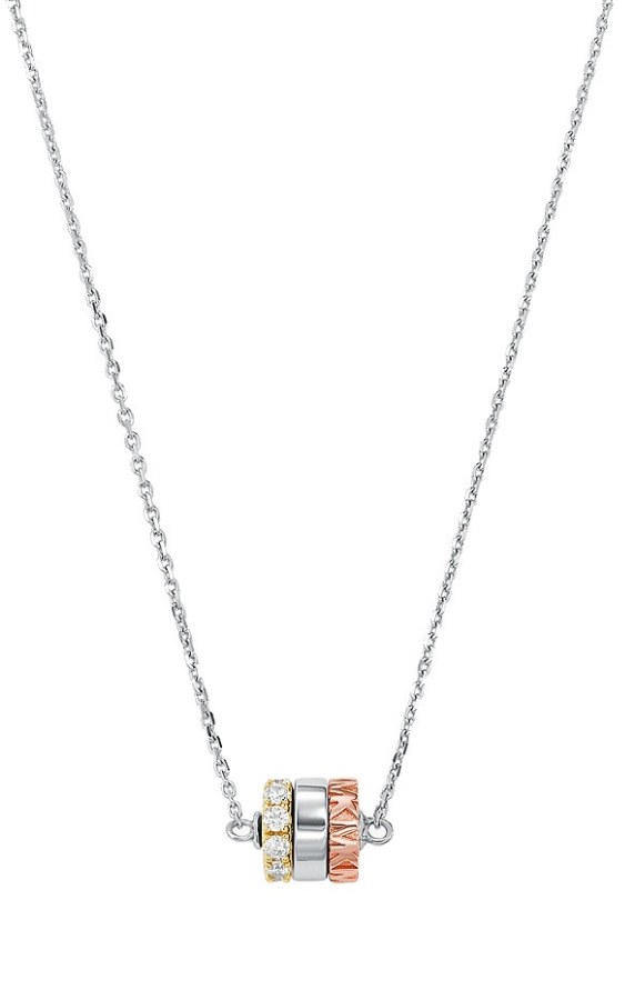 Michael Kors Stříbrný náhrdelník s logem Premium MKC1584AN998