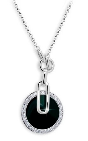 Modesi Originální stříbrný náhrdelník se zirkony JA51474CZ - Náhrdelníky