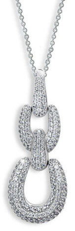 Modesi Třpytivý náhrdelník WAJGK-P (řetízek, přívěsek) - Náhrdelníky