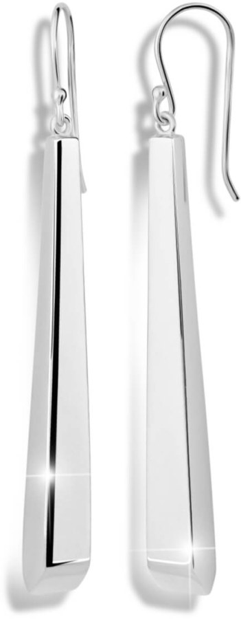 Modesi Stříbrné náušnice M26014 - Náušnice Visací náušnice