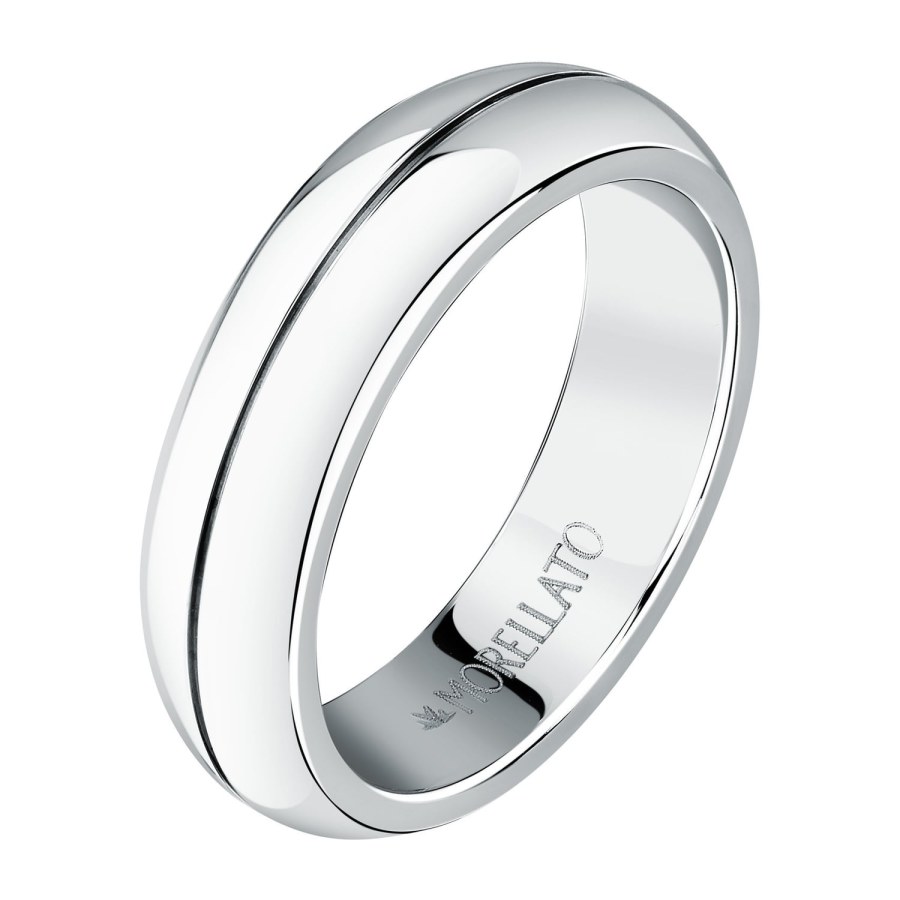 Morellato Elegantní ocelový prsten Love Rings SNA500 61 mm - Prsteny Prsteny bez kamínku