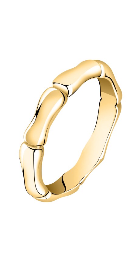 Morellato Elegantní pozlacený prsten z recyklovaného stříbra Essenza SAWA15 56 mm - Prsteny Prsteny bez kamínku