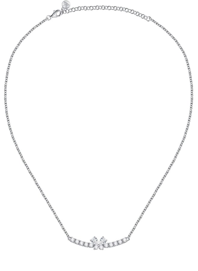 Morellato Jedinečný dámský náhrdelník s čirými zirkony Scintille SAQF06 - Náhrdelníky