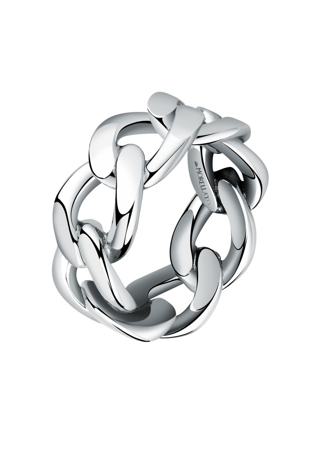 Morellato Luxusní ocelový prsten Catene SATX260 59 mm - Prsteny Prsteny bez kamínku
