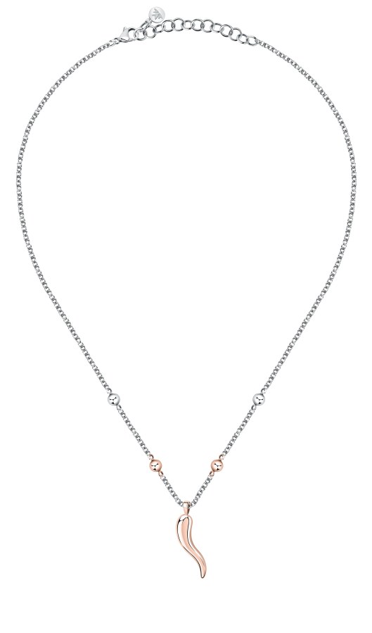 Morellato Moderní ocelový bicolor náhrdelník pro štěstí Istanti SAVZ04 - Náhrdelníky