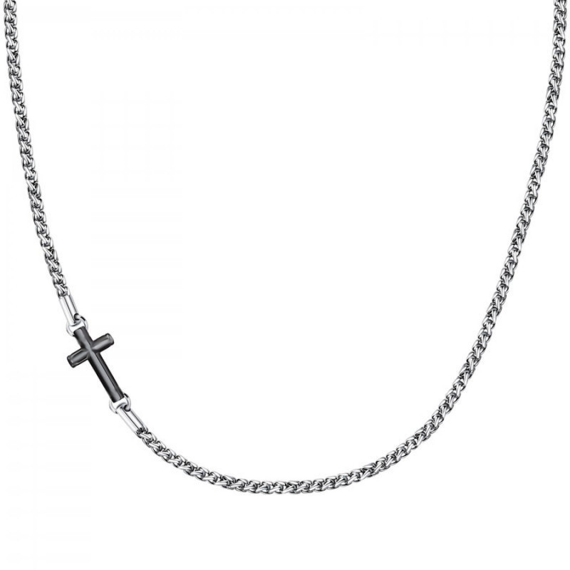 Morellato Ocelový náhrdelník s křížem Cross SKR61 - Náhrdelníky