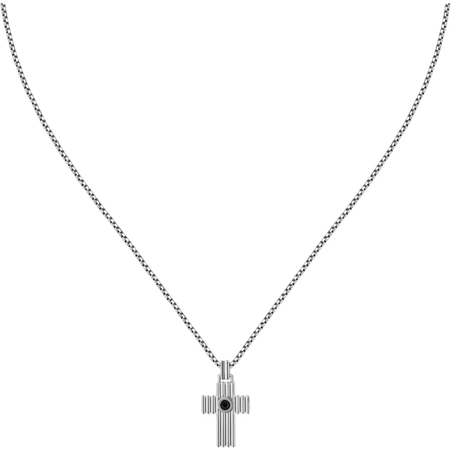 Morellato Pánský ocelový náhrdelník Kříž Urban SABH28 - Náhrdelníky