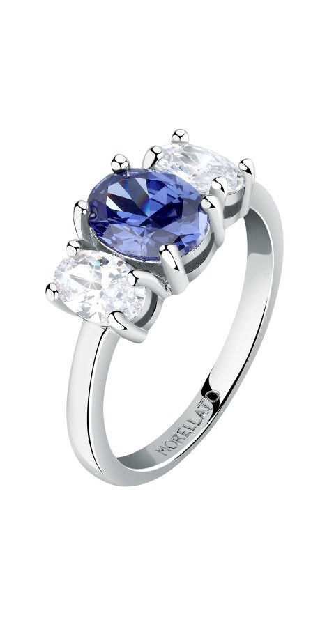 Morellato Půvabný prsten s kubickými zirkony Colori SAVY21 58 mm - Prsteny Prsteny s kamínkem