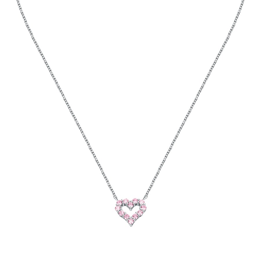Morellato Půvabný stříbrný náhrdelník Srdíčko Tesori SAIW181 - Náhrdelníky