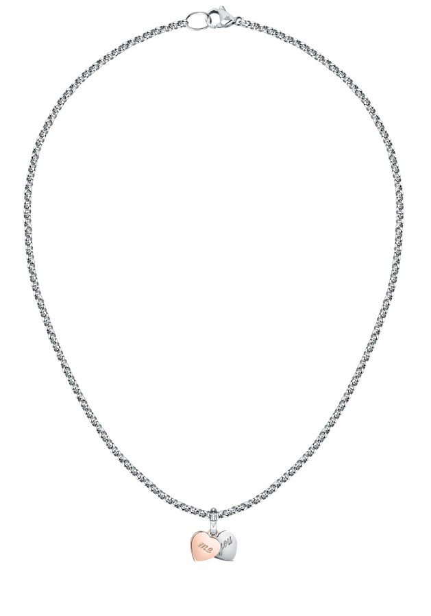Morellato Romantický ocelový bicolor náhrdelník You a  Me Drops SCZ1264