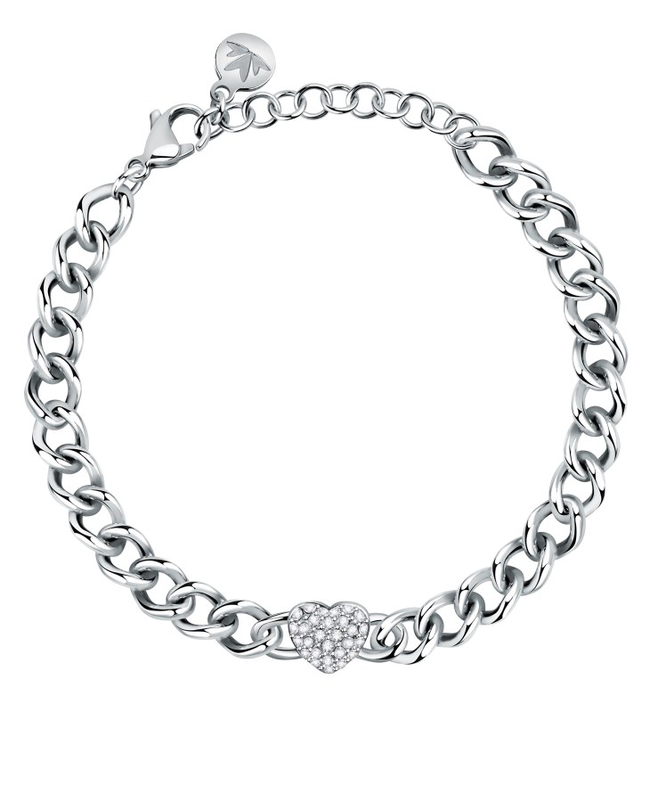 Morellato Romantický ocelový náramek s krystaly Incontri SAUQ16 - Náramky Náramky se symboly