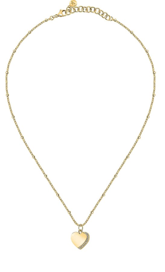 Morellato Romantický pozlacený náhrdelník s krystaly Mascotte SAVL03