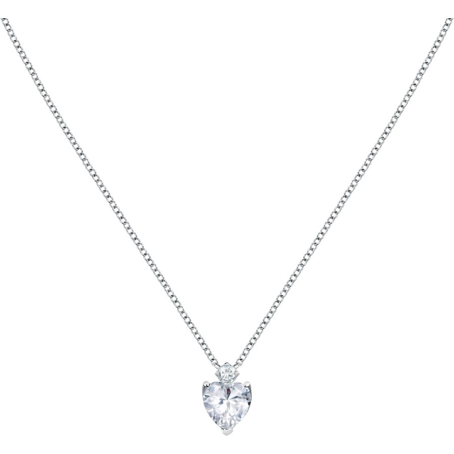 Morellato Romantický stříbrný náhrdelník Srdce Tesori SAIW158 - Náhrdelníky