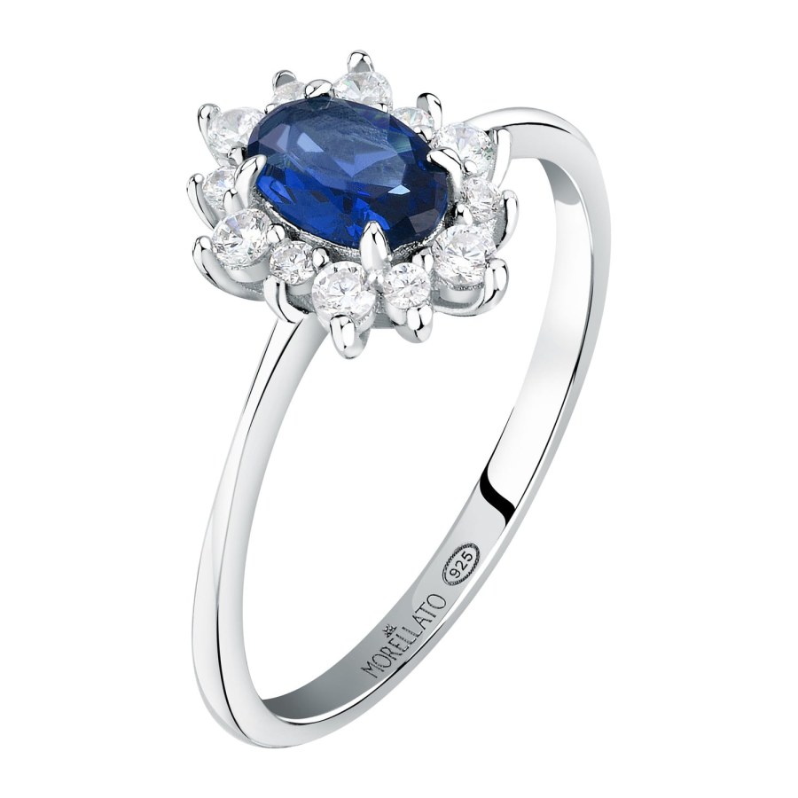 Morellato Stříbrný prsten se zirkony Tesori SAIW1540 58 mm - Prsteny Prsteny s kamínkem