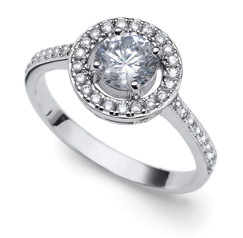Oliver Weber Elegantní stříbrný prsten Sunshine 63268R 57 mm - Prsteny Prsteny s kamínkem