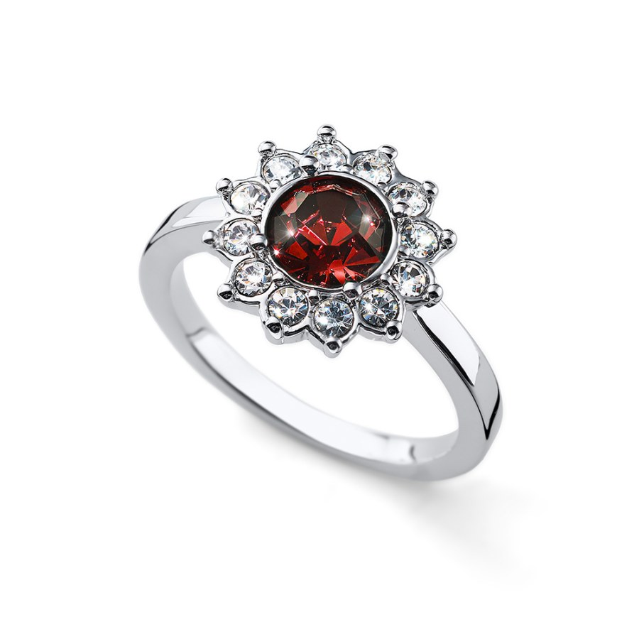 Oliver Weber Luxusní prsten se zirkony Romantic 41166 208 52 mm - Prsteny Prsteny s kamínkem
