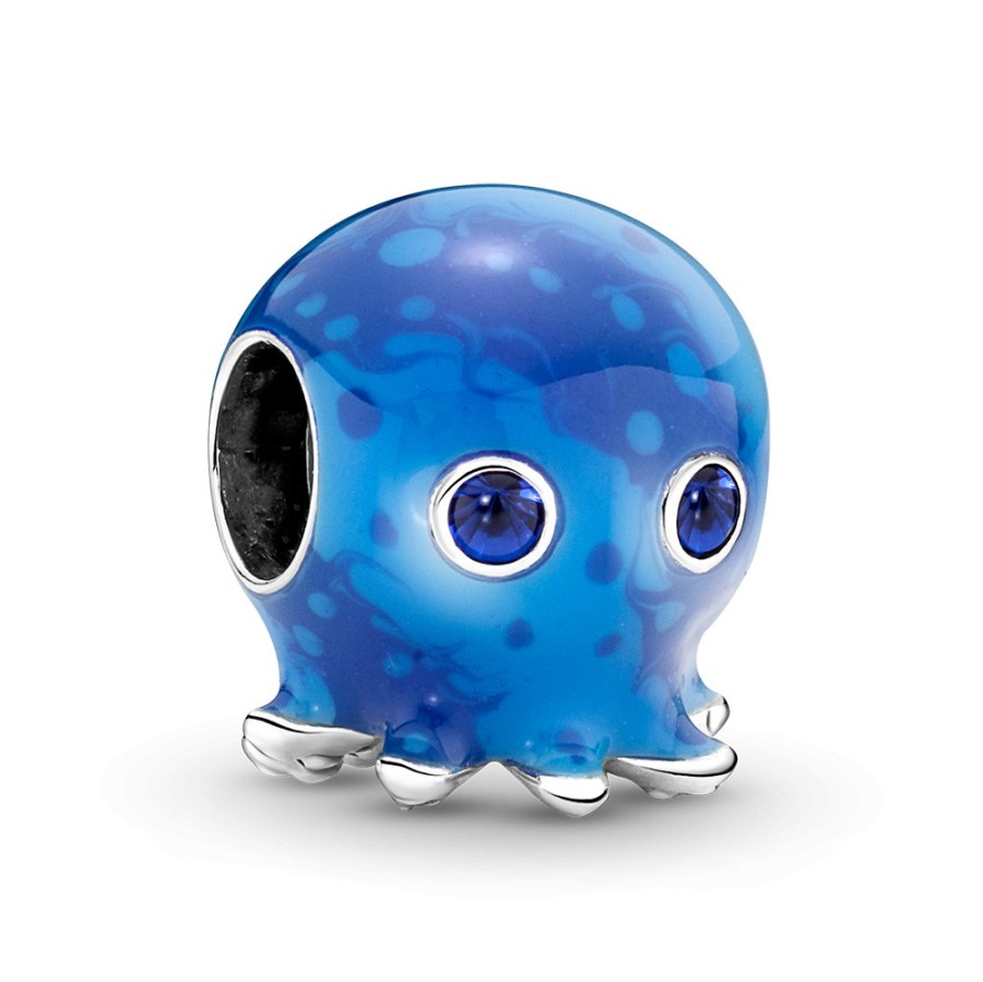 Pandora Něžný stříbrný korálek Chobotnice 791698C01 - Náramky Přívěsky na náramky