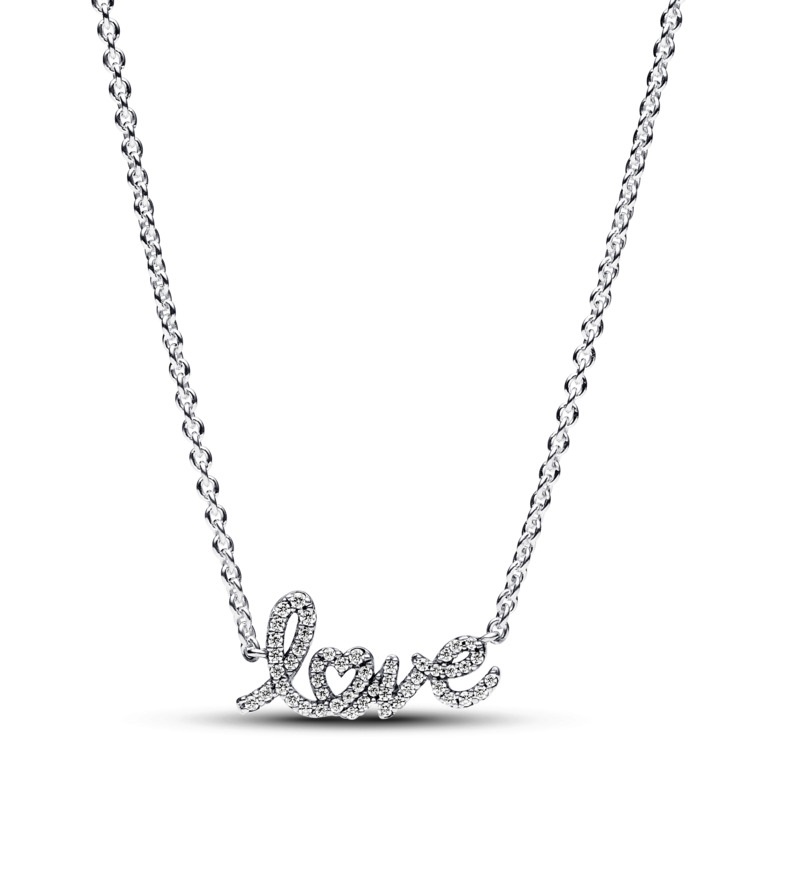 Pandora Originální stříbrný náhrdelník Love Moments 393076C01-45 - Náhrdelníky