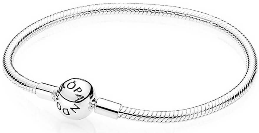 Pandora Elegantní stříbrný náramek 590728 17 cm - Náramky Řetízkové náramky