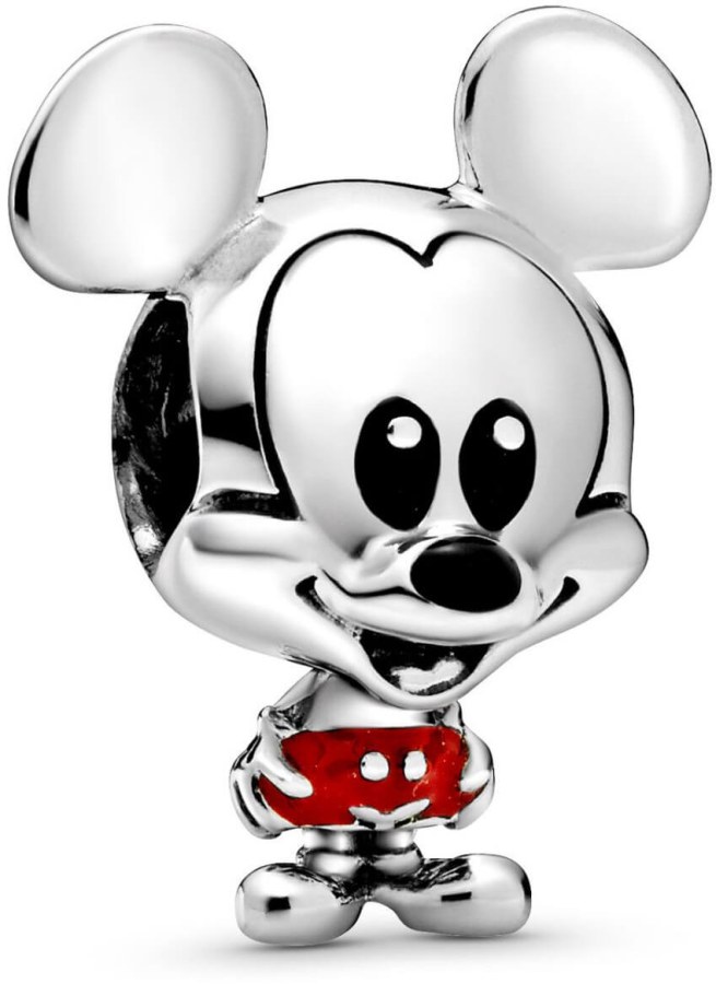 Pandora Stříbrný korálek Disney Mickey Mouse 798905C01 - Přívěsky a korálky