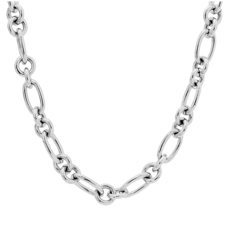 Pierre Lannier Výrazný ocelový náhrdelník Roxane BJ09A0101 - Náhrdelníky