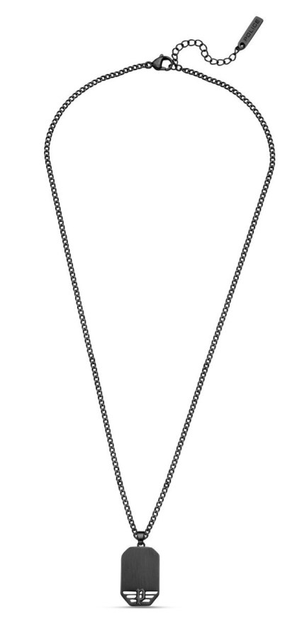 Police Černý ocelový náhrdelník pro muže Motive PEAGN0035902 - Náhrdelníky