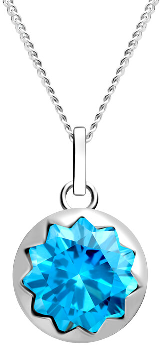 Preciosa Dámský stříbrný náhrdelník Vela 5252 67 (řetízek, přívěsek) - Náhrdelníky