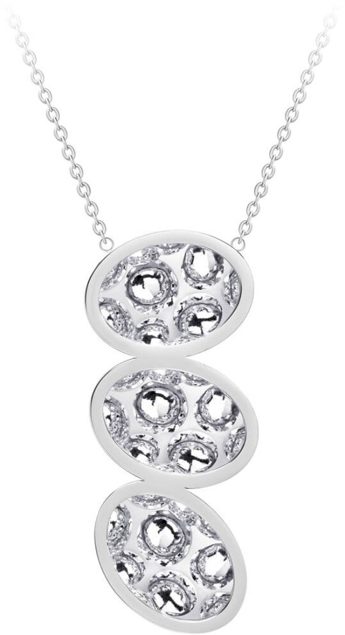 Preciosa Dlouhý ocelový náhrdelník s třpytivým přívěskem Idared 7365 00 - Náhrdelníky