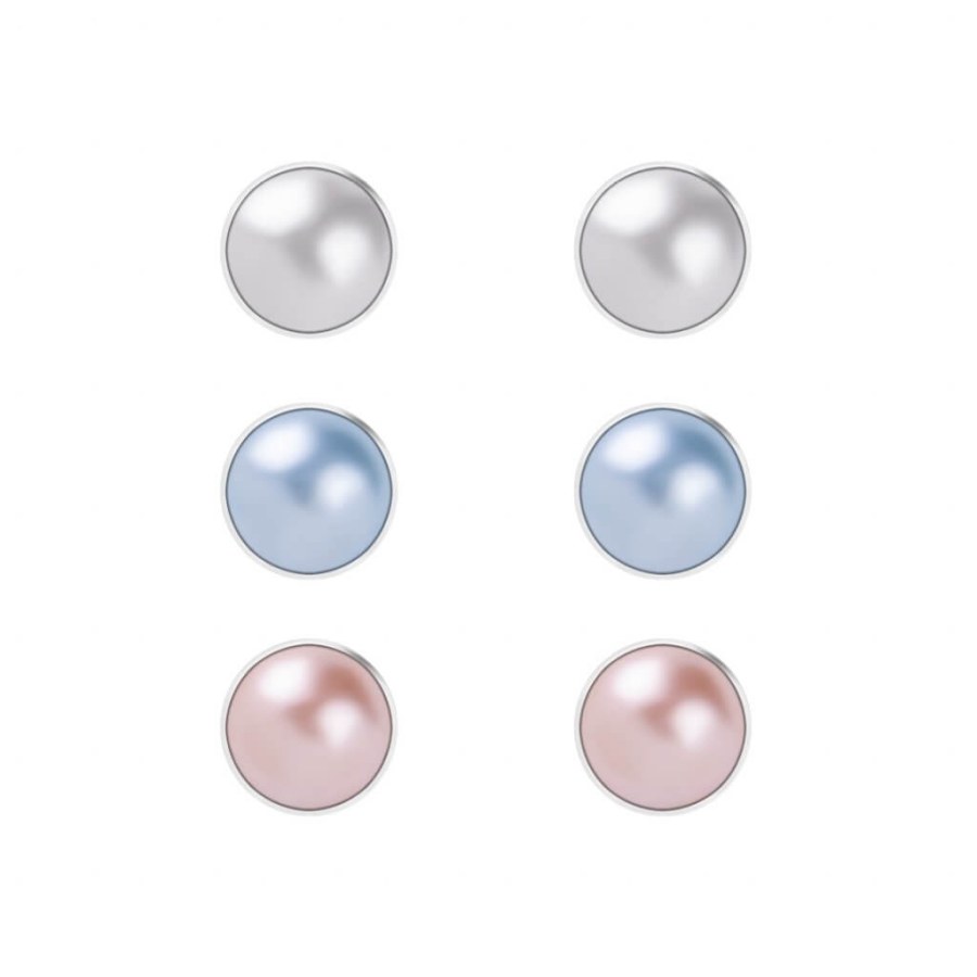 Preciosa Elegantní náušnice Basic s voskovými perlami Preciosa 2283 70 (set náušnic) - Náušnice Pecky