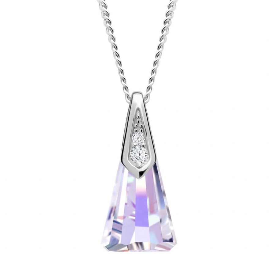 Preciosa Elegantní stříbrný náhrdelník Halley 6135 42 - Náhrdelníky