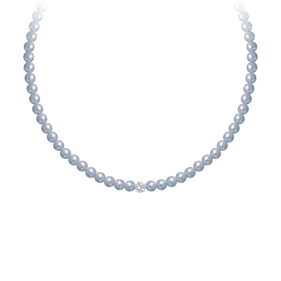 Preciosa Perličkový náhrdelník Velvet Pearl Preciosa 2218 19 - Náhrdelníky