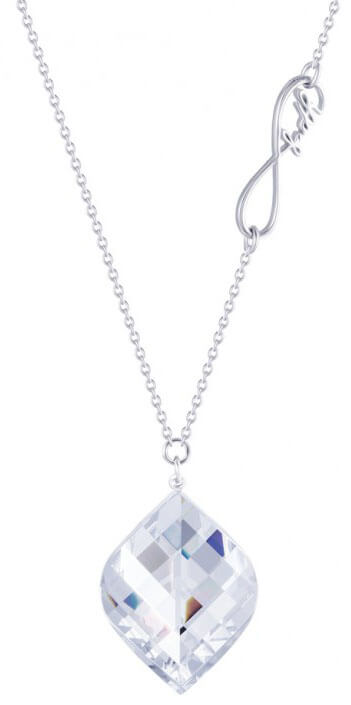 Preciosa Stříbrný náhrdelník s krystalem Faith 6025 00 - Náhrdelníky