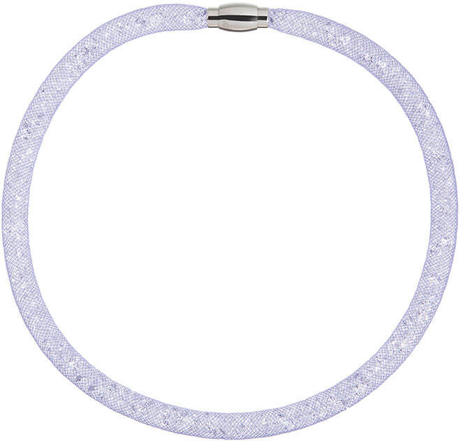 Preciosa Třpytivý náhrdelník Scarlette fialový 7250 56 - Náhrdelníky
