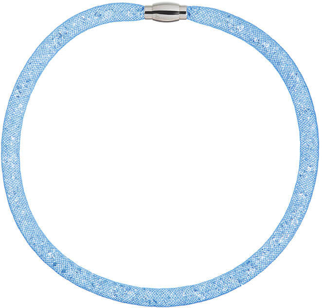 Preciosa Třpytivý náhrdelník Scarlette modrý 7250 58 - Náhrdelníky