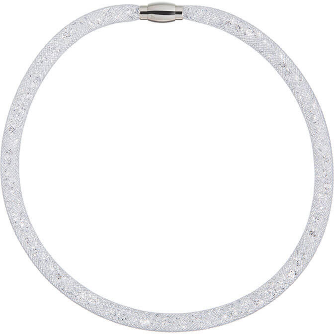 Preciosa Třpytivý náhrdelník Scarlette šedý 7250 19
