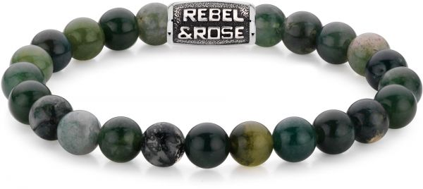 Rebel a Rose Korálkový náramek The Secret Garden RR-80098-V 17,5 cm - M - Náramky Náramky z minerálů