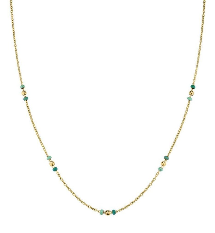 Rosefield Jemný pozlacený náhrdelník Emerald JNEDG-J719 - Náhrdelníky