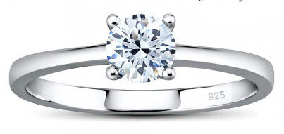 Silvego Stříbrný prsten MADISON se Swarovski Zirconia JJJR2339sw 48 mm - Prsteny Zásnubní prsteny