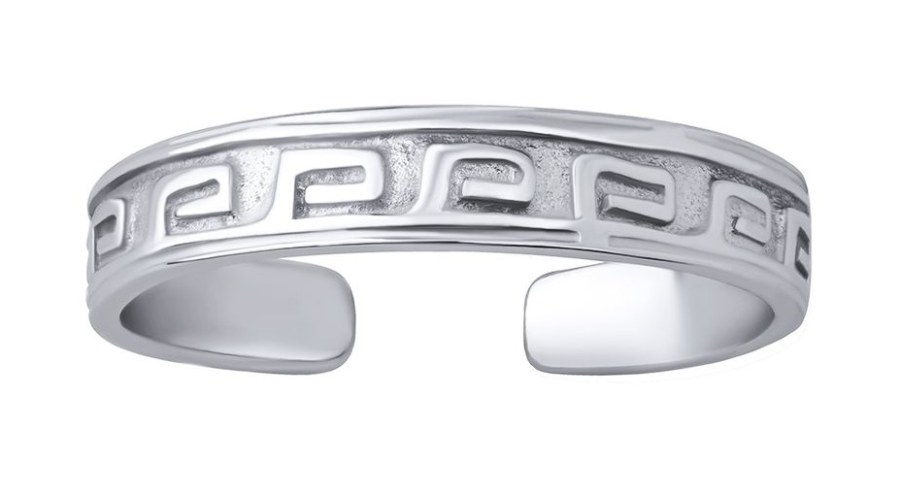 Silvego Stříbrný prsten na nohu PRM12195R - Prsteny Prsteny bez kamínku