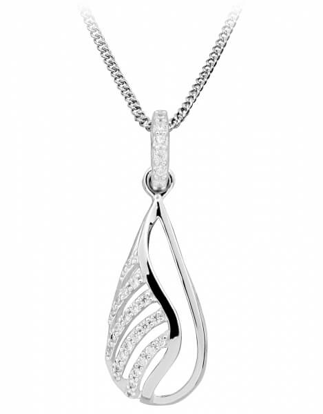 Silver Cat Módní náhrdelník se zirkony SC391 - Náhrdelníky