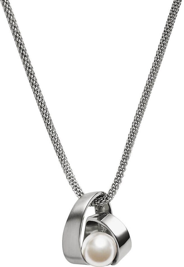 Skagen Dámský ocelový náhrdelník s perlou SKJ0749040 - Náhrdelníky