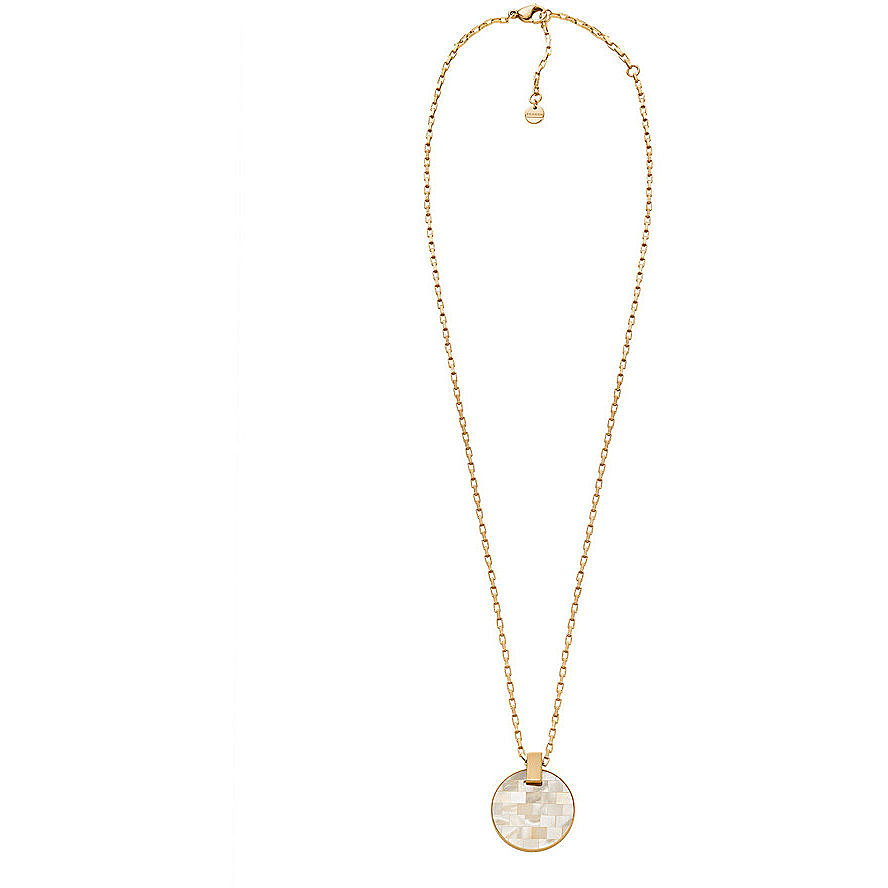 Skagen Krásný pozlacený náhrdelník s perletí Agnethe SKJ1586710 - Náhrdelníky