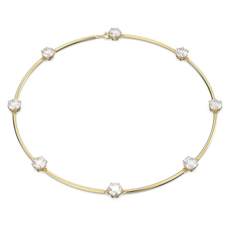 Swarovski Elegantní pozlacený náhrdelník s krystaly Constella 5622720 - Náhrdelníky