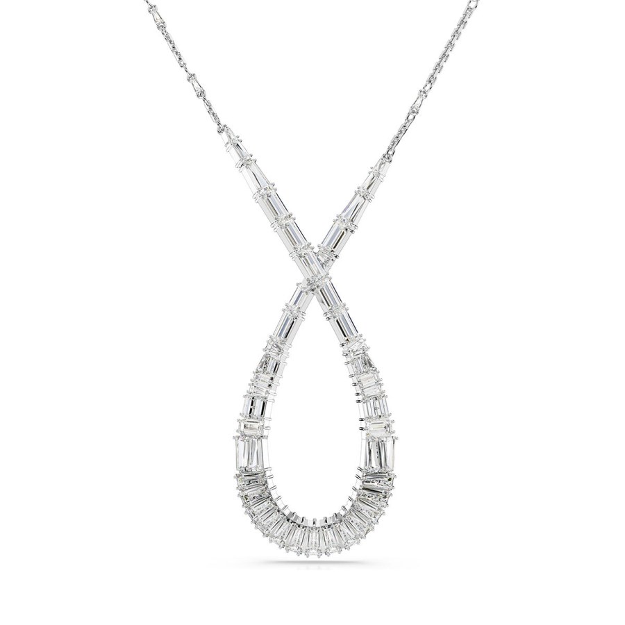 Swarovski Luxusní náhrdelník se Swarovski zirkony Hyperbola 5679438 - Náhrdelníky